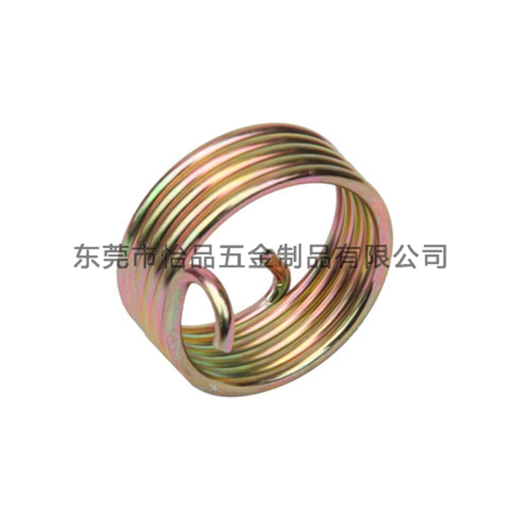 Cylindrical helical torsion spring